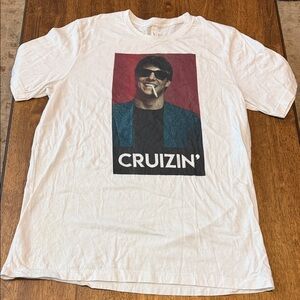 Men’s Tom Cruise Cruizin' White Graphic Tee